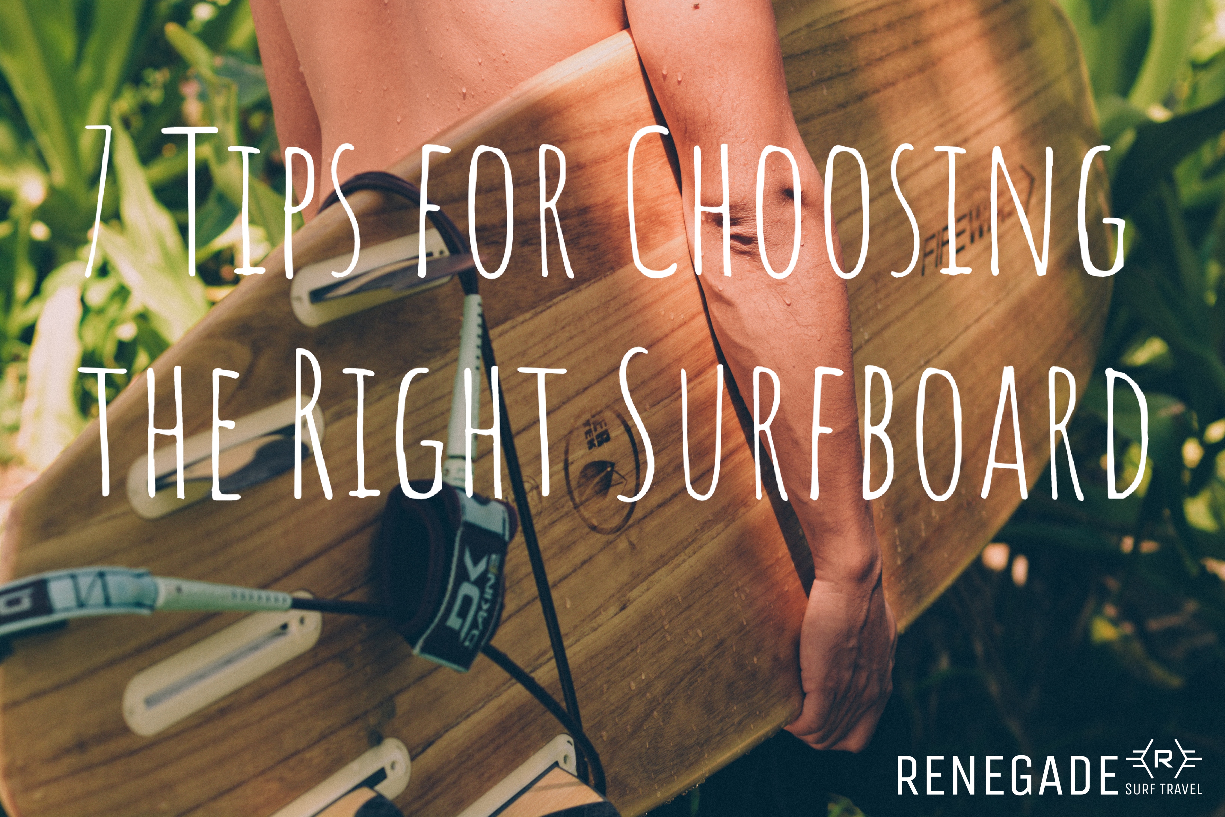 7 tips for choosing the right surfboard
