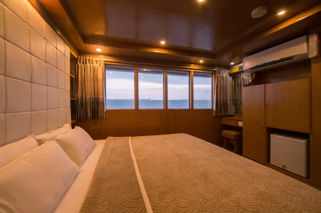 Double room with ocean view on Maldives Explorer